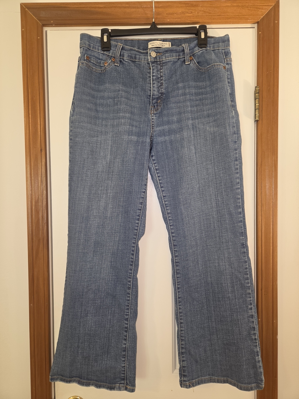 Levi's 512 Light Blue Flare Jeans